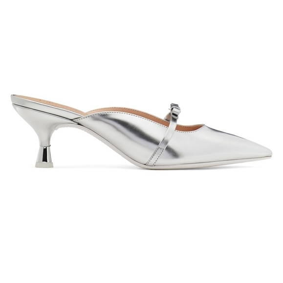 Silver Slip-ons - Picture 2 of 5